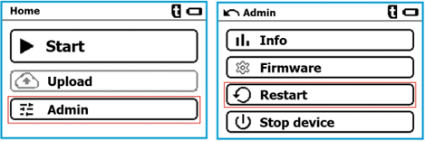 Restart Menu